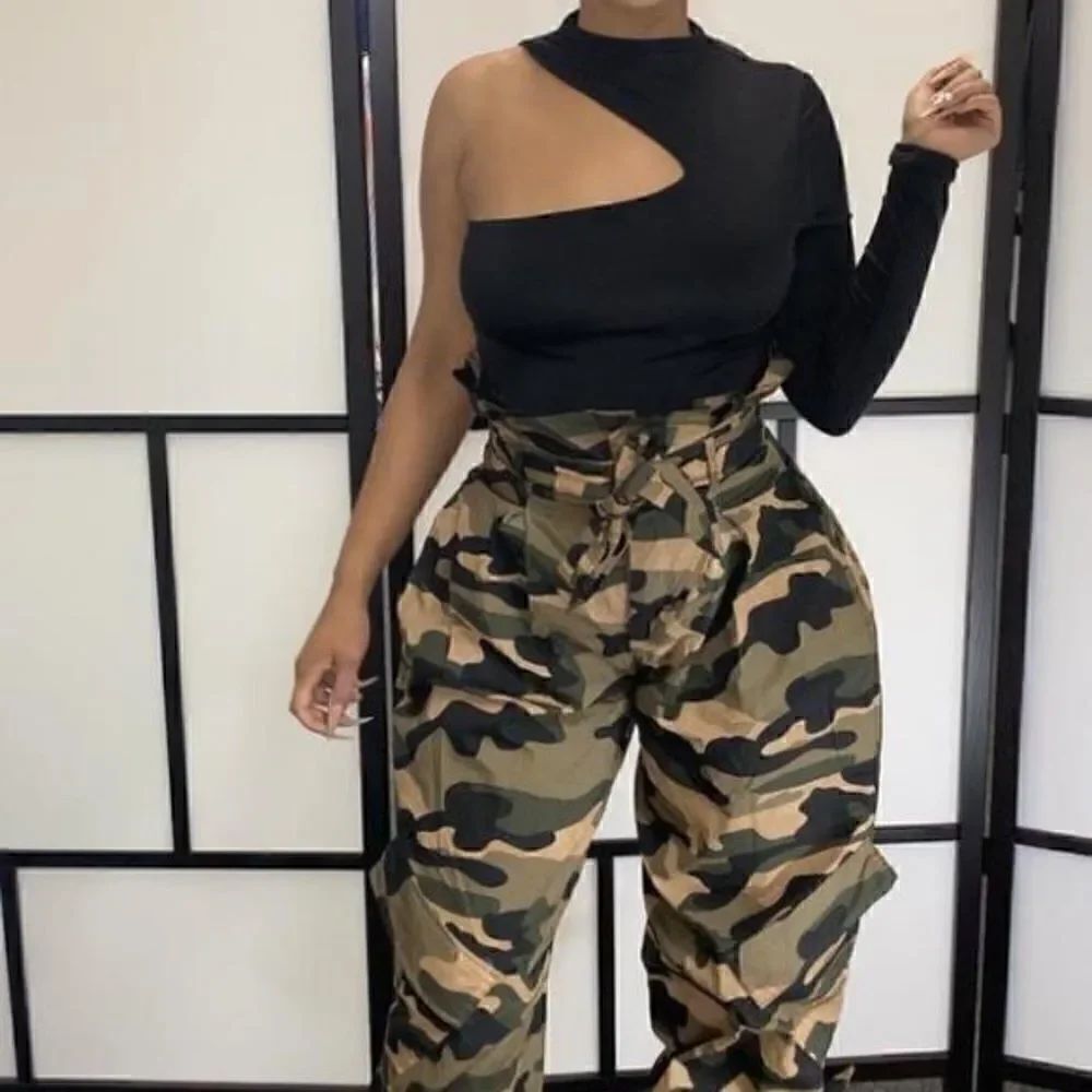 Sexy Fashion Camouflage Casual Pants Sz Medium
